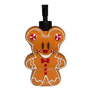 Disney Mickey Mouse Gingerbread Man Lotion Soap Pump Dispenser – Jay Franco & So